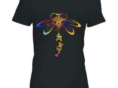 Dsp Life Dragonfly Stethoscope Caduceus Nurse Colorful Women