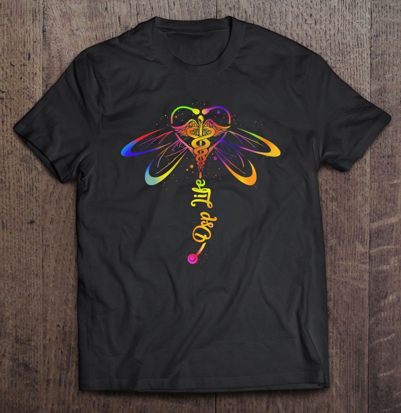 Dsp Life Dragonfly Stethoscope Caduceus Nurse Colorful Women