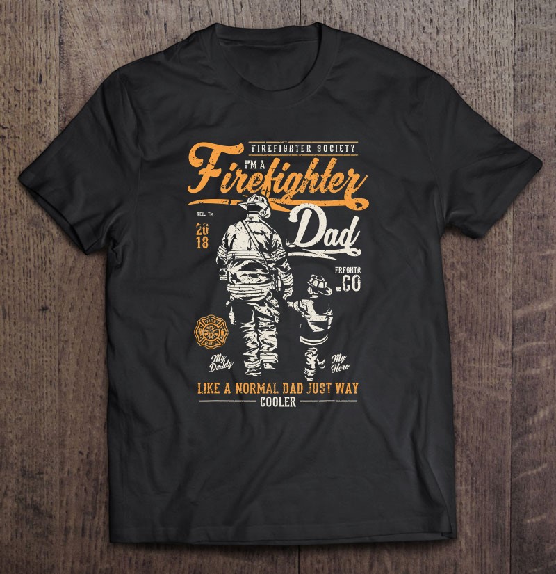 Father’s Day Firefighter Retro Fireman Gifts