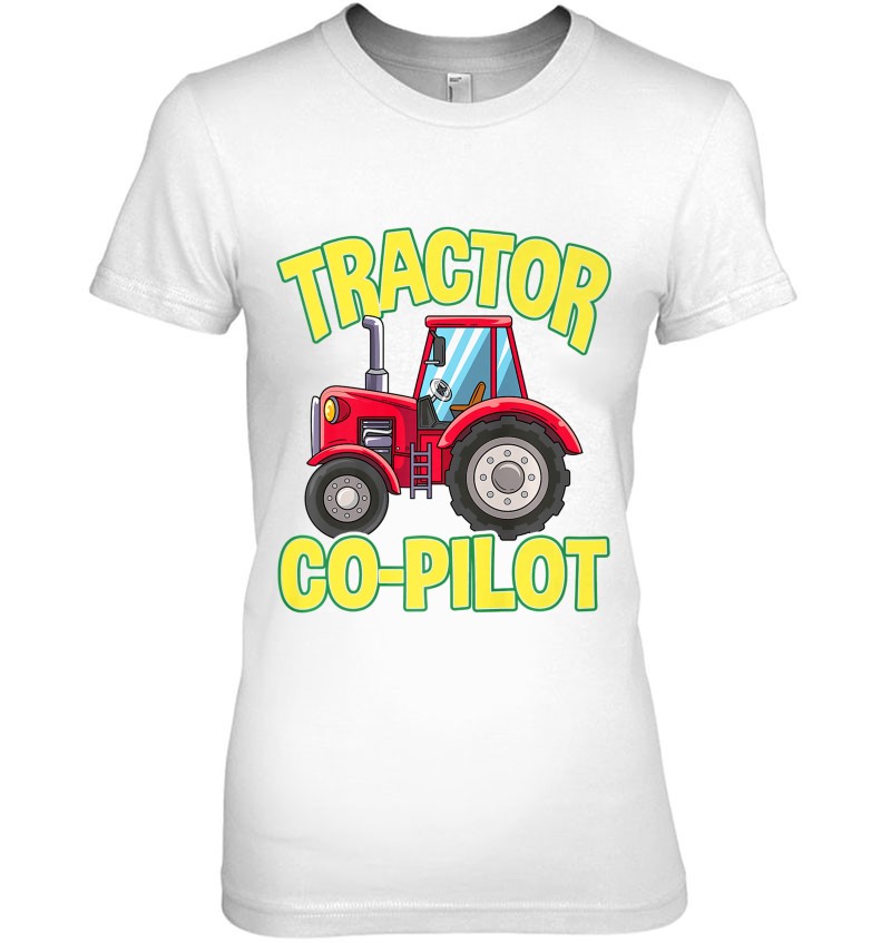 Funny Tractor Co Pilot Farm Truck Toddler Boy