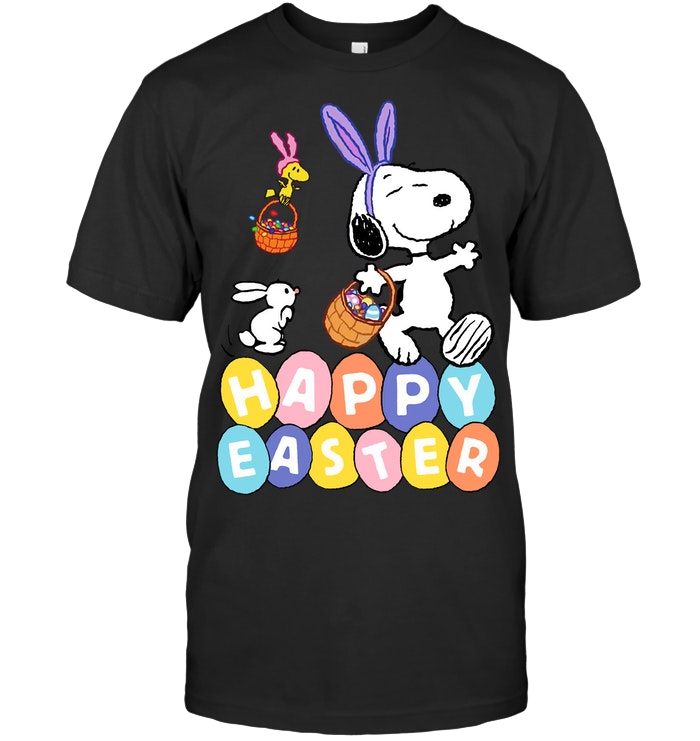 Happy Easter Eggs Snoopy T-Shirt