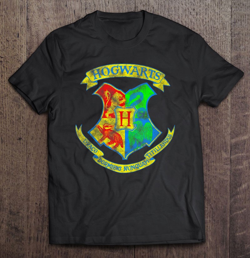 Harry Potter Hogwarts Neon Crest