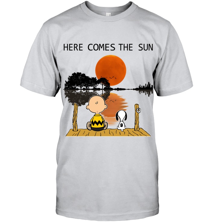 Here Comes The Sun Snoopy Charlie Brown Shirt