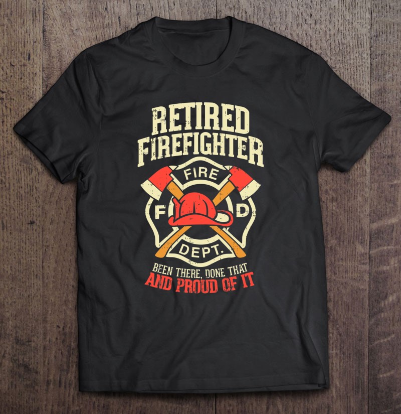 Heroic Retired Firefighter Fireman Gift Idea - Hersmiles