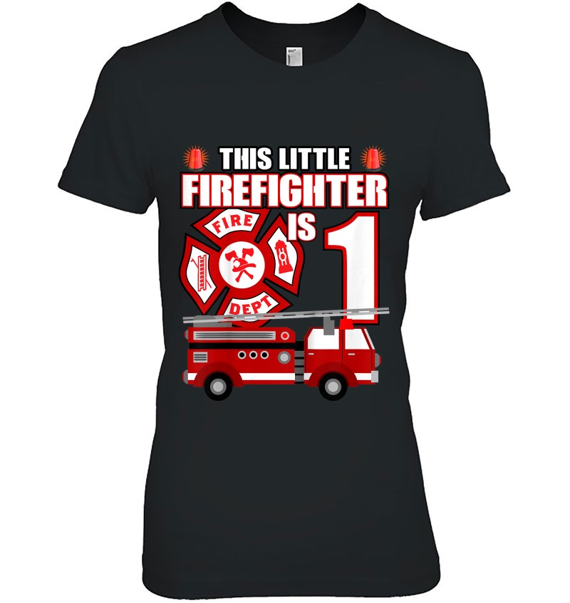 Kids 1 Year Old Firefighter Birthday Party Fire Truck 1St Gift