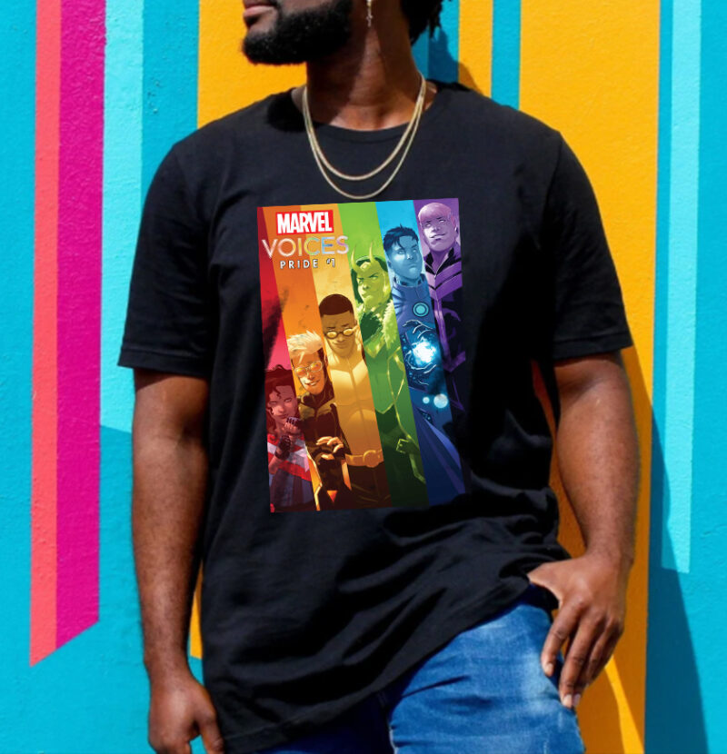 Marvel Comics celebrates Pride Month with Marvels Voices Shirt