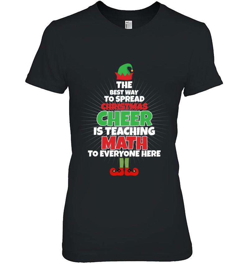 Math Teacher Christmas Shirt – Funny Teacher Christmas Classic