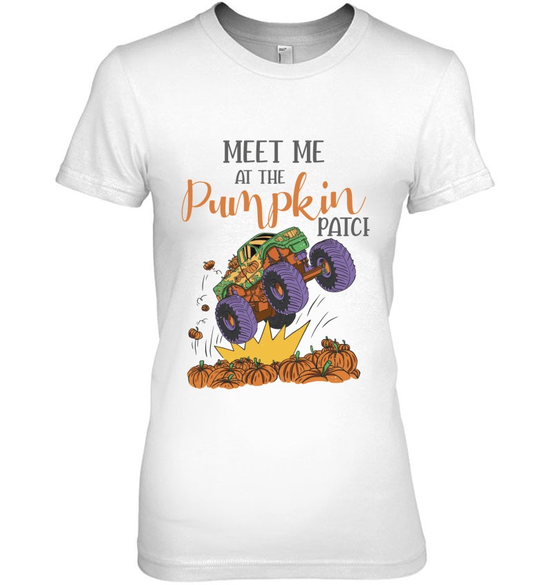 Meet Me At The Pumpkin Patch Monster Truck Halloween Costume Classic