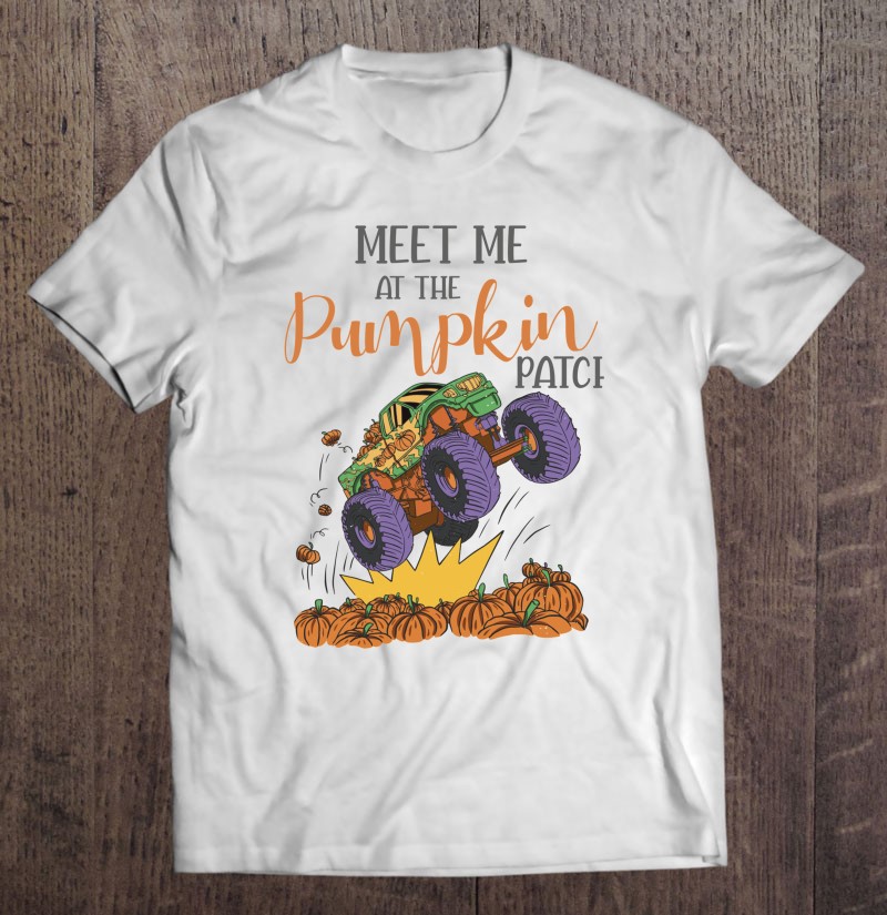 Meet Me At The Pumpkin Patch Monster Truck Halloween Costume Classic