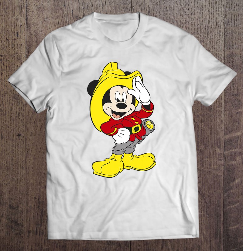 Mickey Mouse Firefighter Outfit Gift