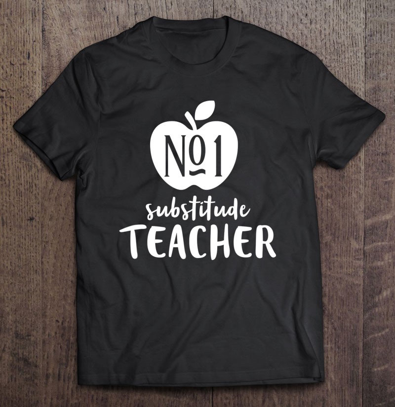 Number 1 Substitute Teacher Gift - Hersmiles