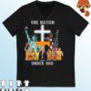 One Nation Under God Tennessee Basketball Signatures Shirt