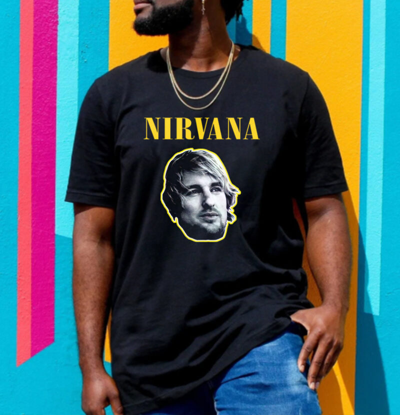 Owen Wilson Kurt Cobain Nirvana Unisex T-Shirt