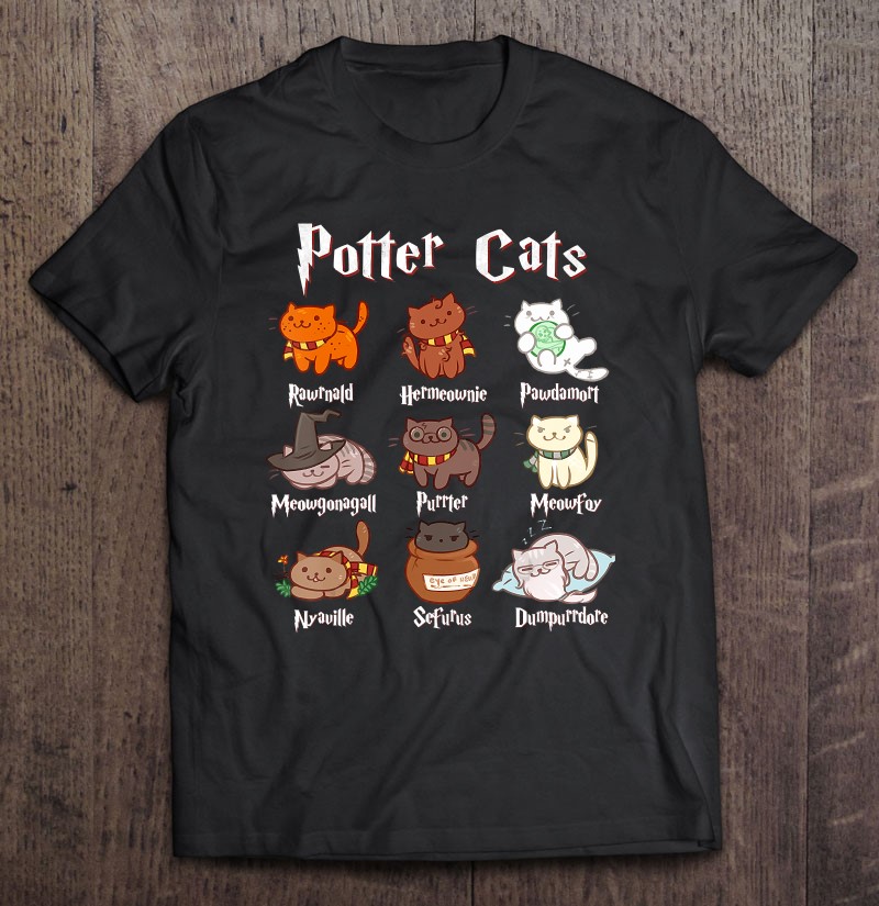 Potter Cats Cute Harry Pawter Kitten Gifts For Cat Lover - Hersmiles