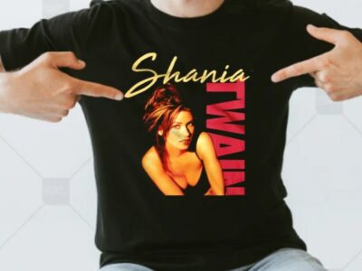 Shania Twain Color Photo Fan Gifts T-Shirt