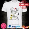 Snoopy and woodstock you make me smile shirt