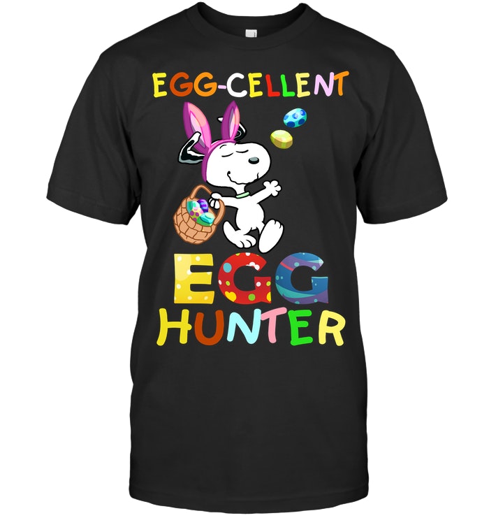 Snoopy Egg Hunter Easter Day T-Shirt