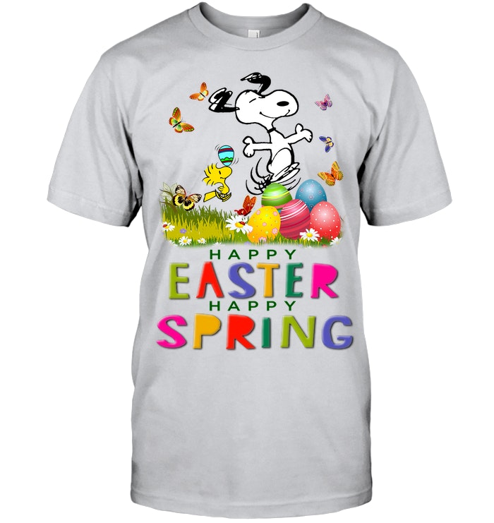 Snoopy Happy Easter Happy Spring T-Shirt