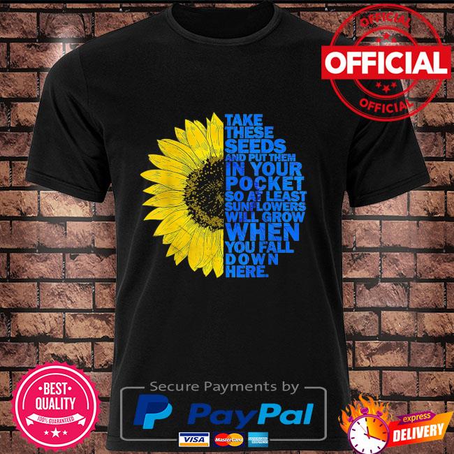 Support Ukraine Sunflower flag Ukraine 