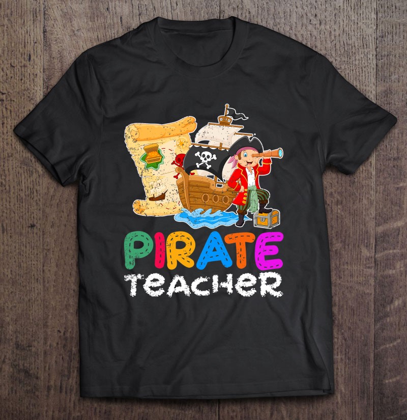 Teaching Gift Idea Pirate Student Learning Teacher
