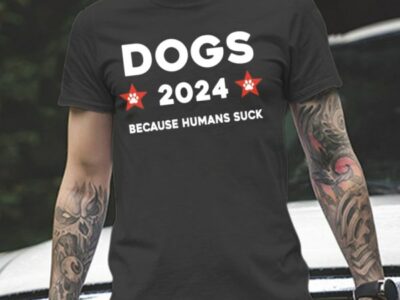 The Dogs 2024 Because Humans Suck Classic T-Shirt
