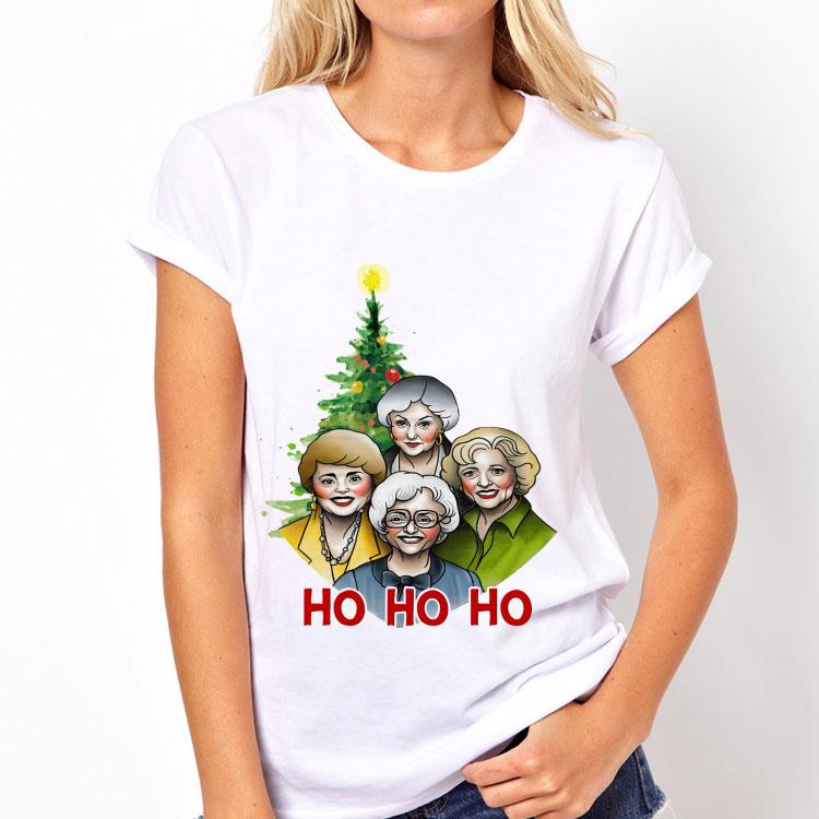 The Golden Girl Ho Ho Ho Christmas Tree Shirt
