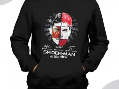 Tobey maguire tom holland andrew garfield spiderman-man no way home t shirt