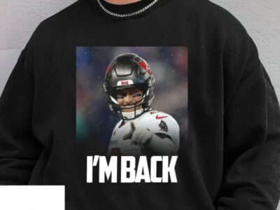 Tom Brady Im Back 12 Goat T-shirt