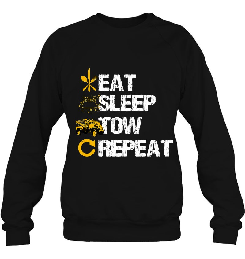 Tow Truck Driver Gifts Eat Sleep Tow Repeat Premium