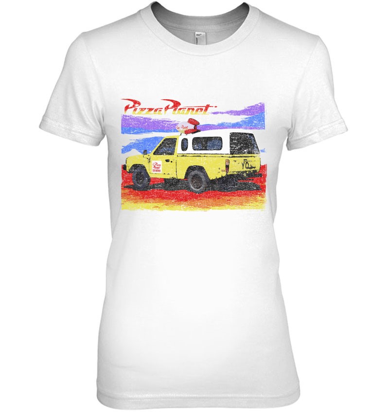Toy Story Pizza Planet Truck Distressed