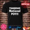 Tshiebwe national poy shirt