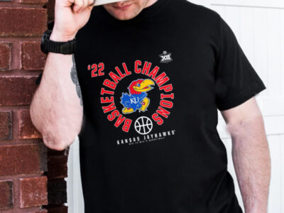 University of Kansas Champions Big 12 Conference 2022 Shirt