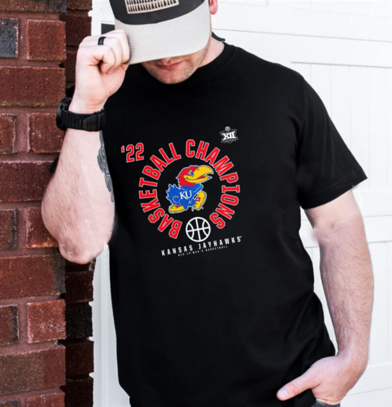 University of Kansas Champions Big 12 Conference 2022 Shirt