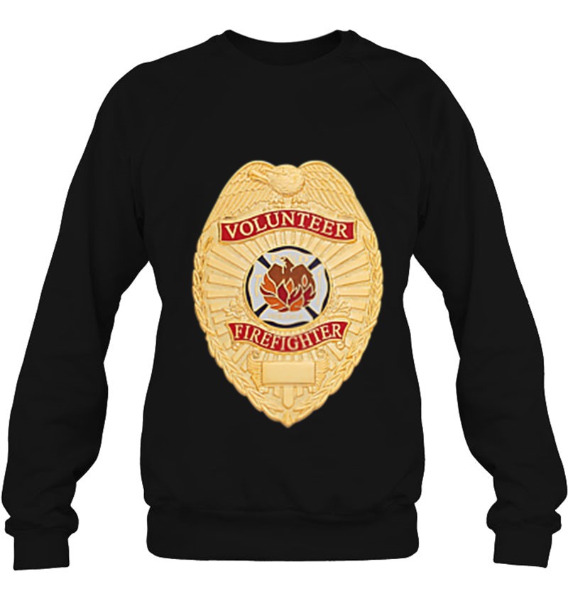 Volunteer Fire Department Badge Firefighter Fireman