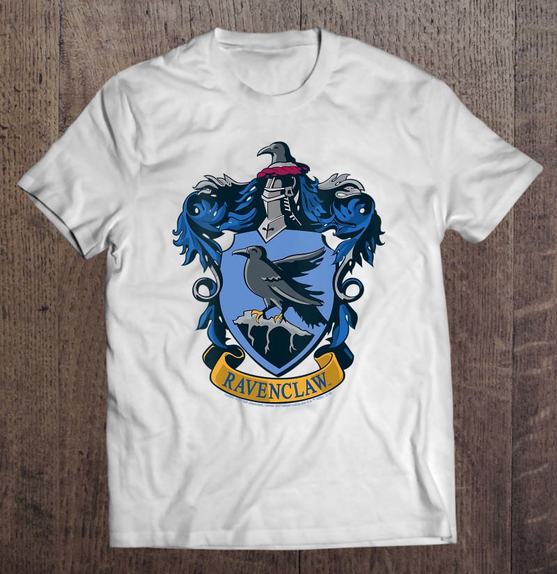 Womens Harry Potter Ravenclaw House Crest V-Neck