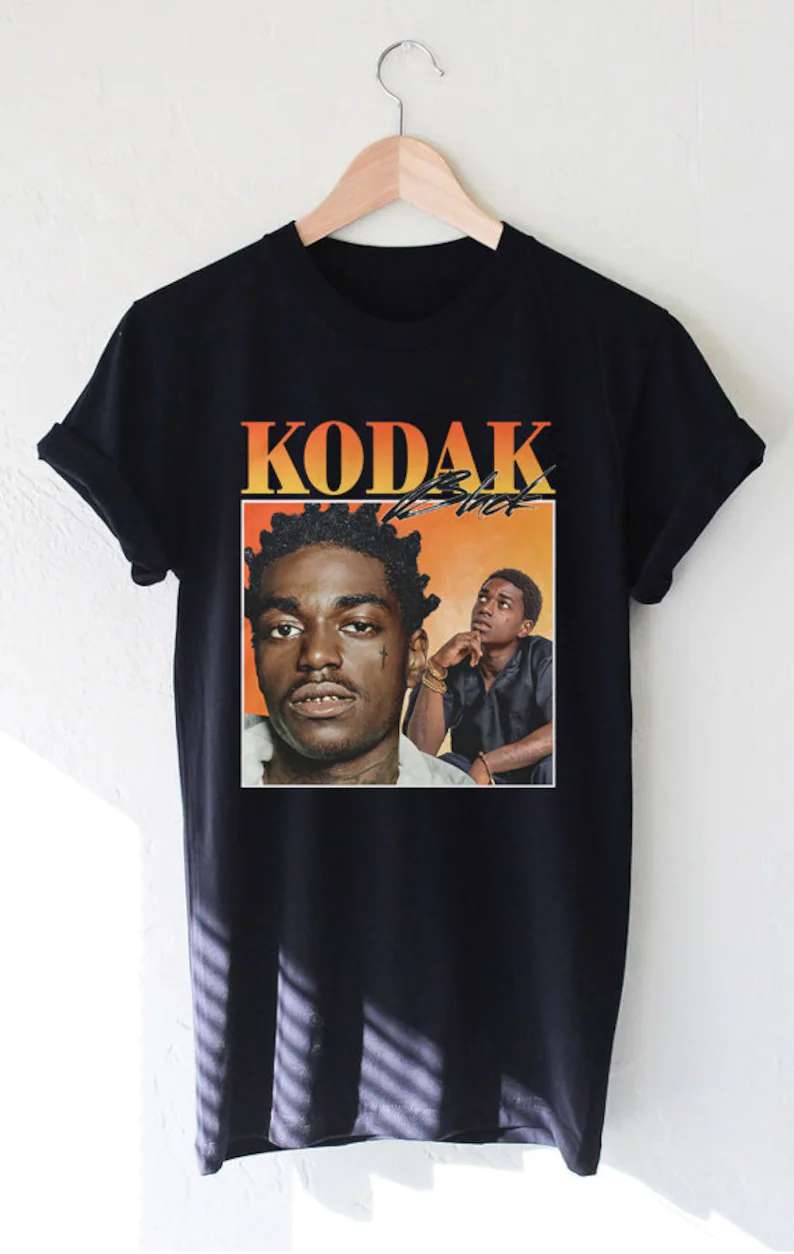 Black Kodak Rapper Classic T Shirt
