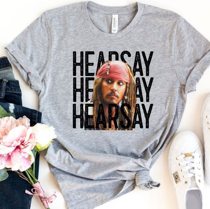 Captain Jack Sparrow Maybe They’re Hearsay Papers Shirt