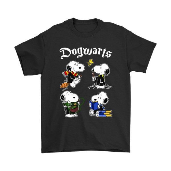 Dogwarts Mashup Snoopy And Harry Potter Shirt