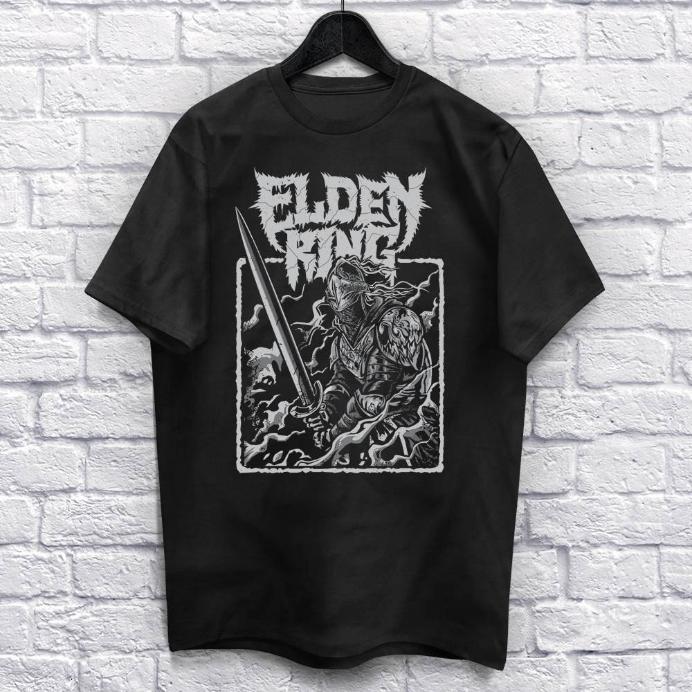 Elden Ring The Tarnished Heavy Metal T-Shirt