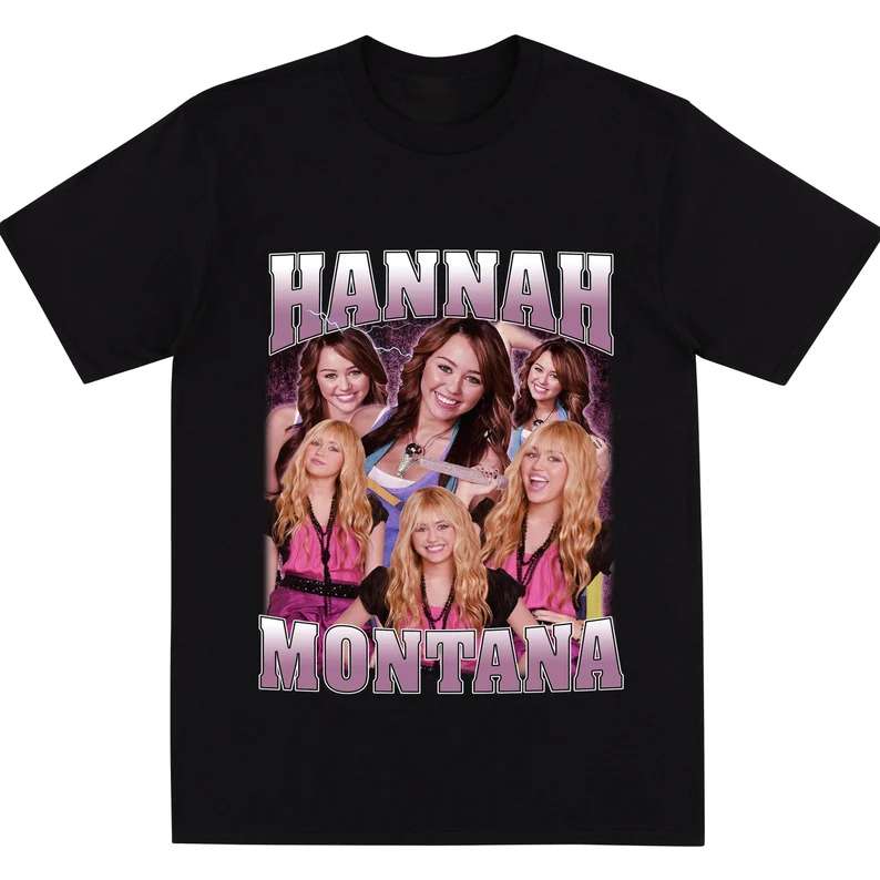Hannah Montana Miley Cyrus T Shirt Merch
