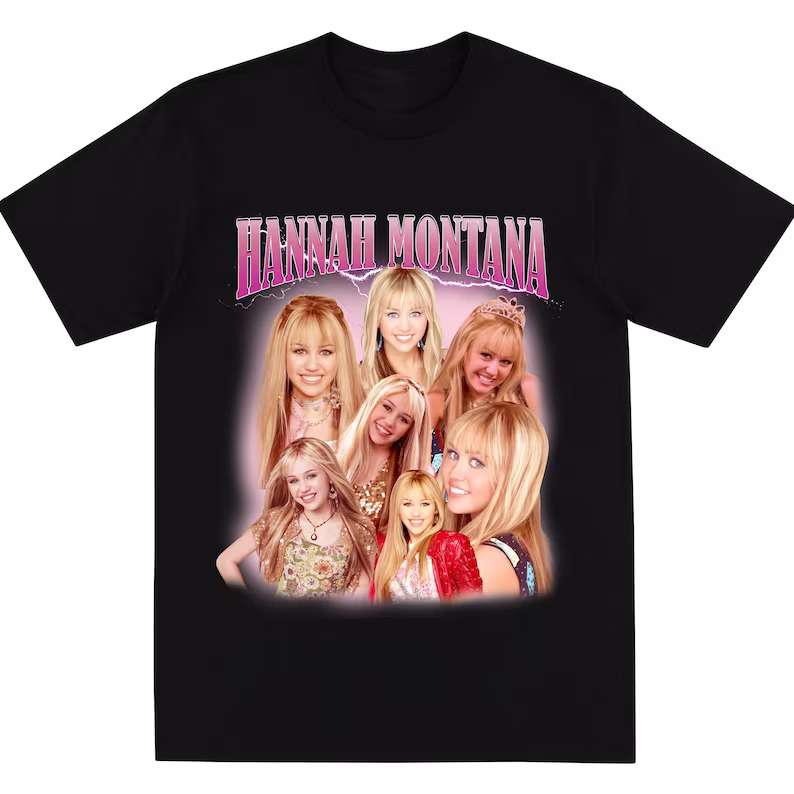 Hannah Montana Shirt Miley Cyrus Merch