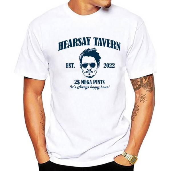 Johnny Depp HearSay TaVern Mega Pint T-Shirt