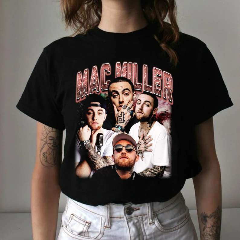 Mac Miller Larry Fisherman Music T Shirt