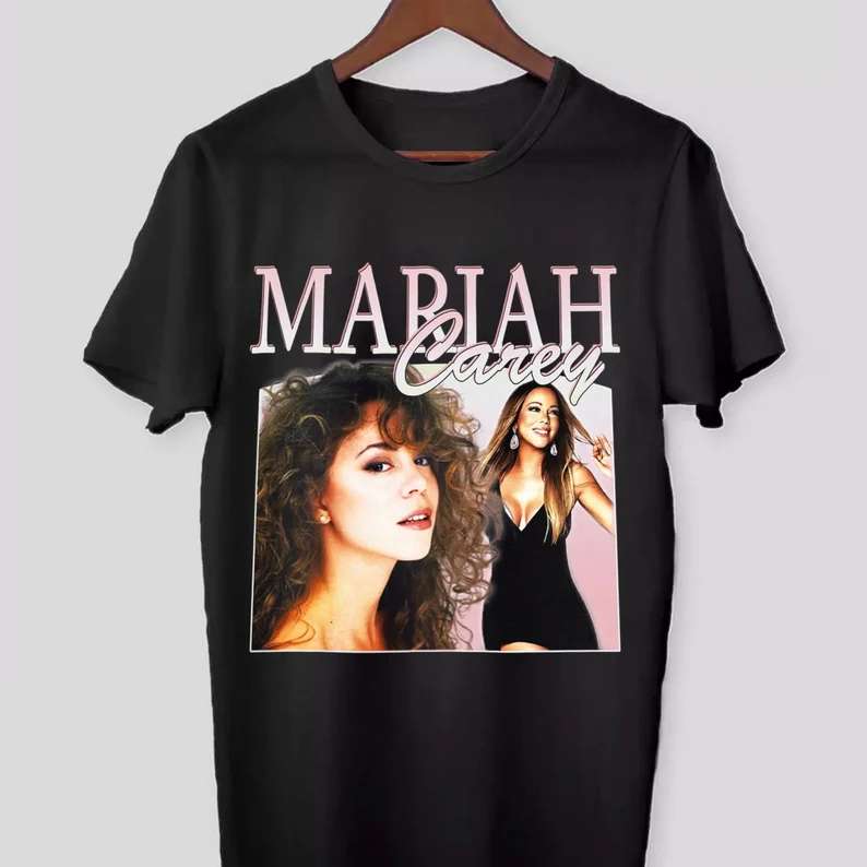 Music Singer Merch Mariah Carey T Shirt