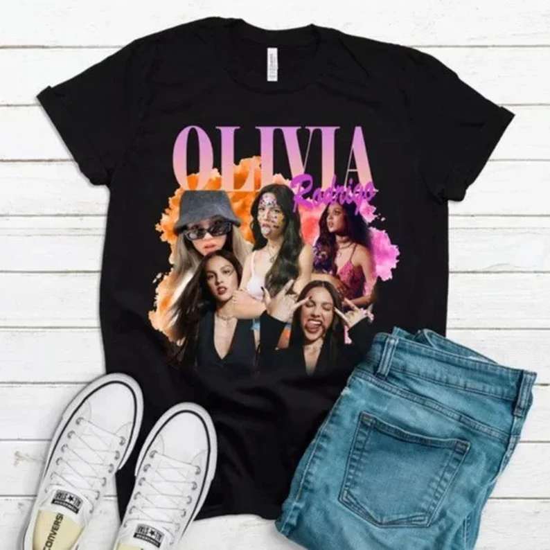 Olivia Rodrigo Merch Sour T Shirt Music