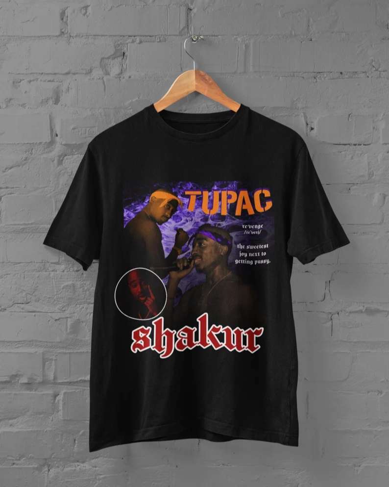 Rap Tupac Shakur T Shirt