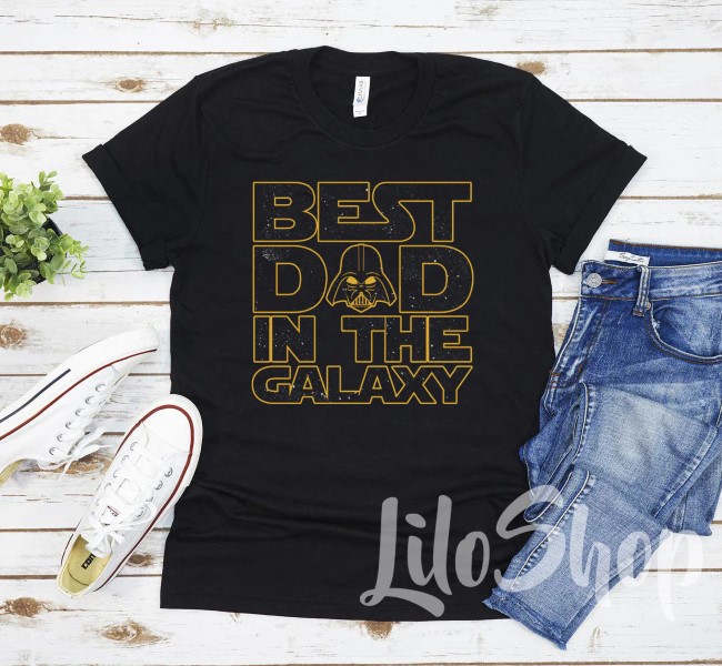 Star Wars Darth Vader Best Dad In The Galaxy Unisex T-Shirt