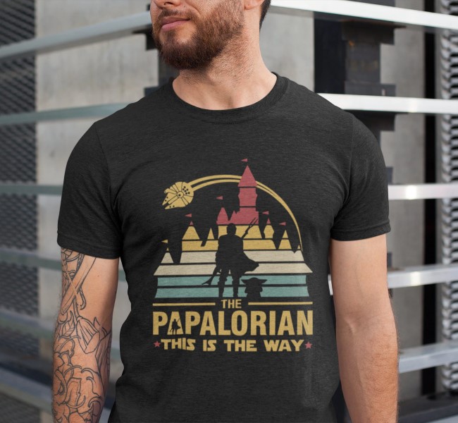 The PAPAlorian This is The Way Father’s Day Star Wars Shirt