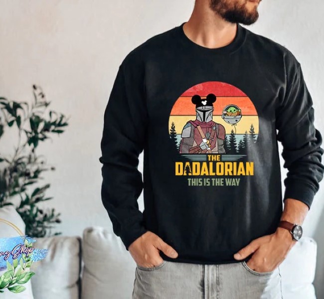 The PAPAlorian This is The Way Father’s Day Star Wars SweatShirt
