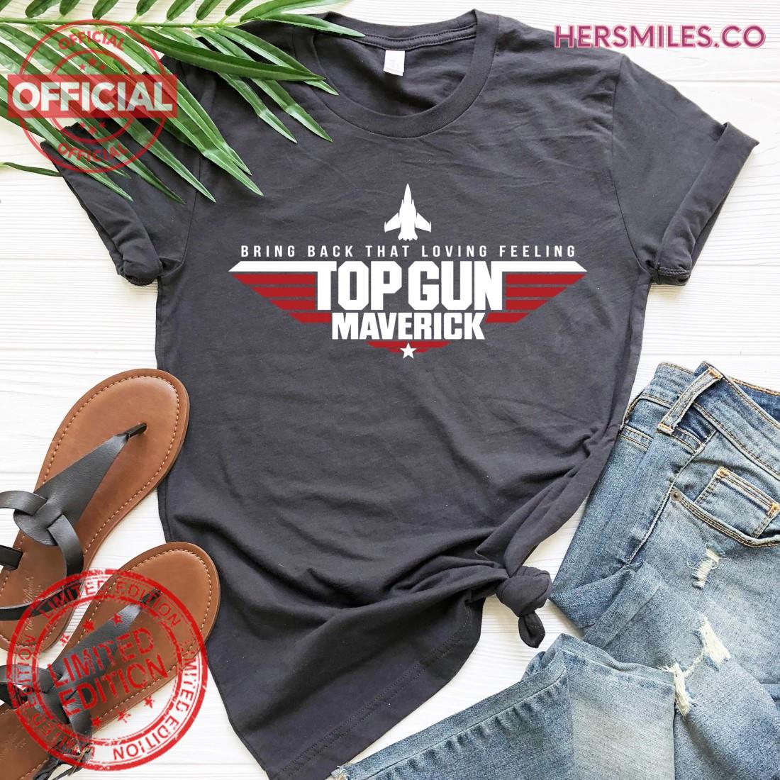Bring Back That Loving Feeling Top Gun Maverick Fighter Jet Unisex T-shirt